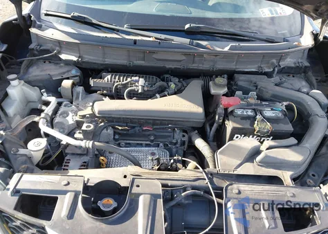 2016 Nissan Rogue Sl из США, поврежденный, VIN KNMAT2MV7GP710575